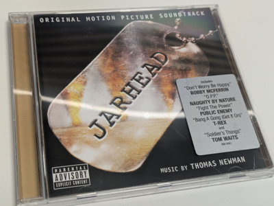 Jarhead Soundtrack (CD) MINT!! Thomas Newman Tom Waits