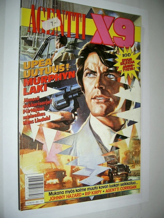 AGENTTI X9  No 10  1990