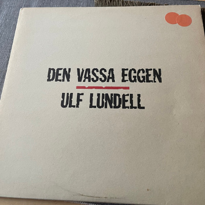 ULF LUNDELL: Den vassa eggen * SWE 1985 * 2 x LP