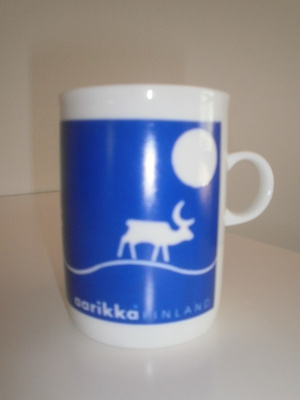Aarikka sinivalkoinen poromuki