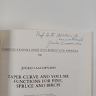 Jouko Laasasenaho : Taper curve and volume functions for ... - pikkukuva 3