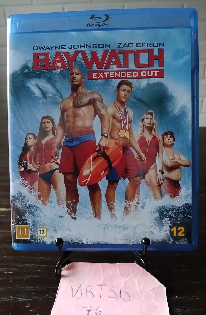 Baywatch extended cut blu-ray (nordic)