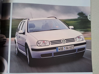 VW Golf Variant -esite, 2000