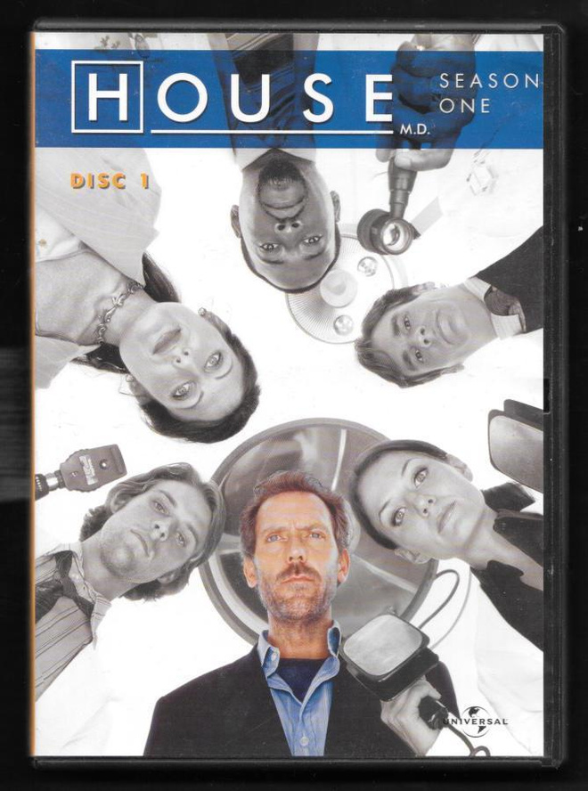 DVD - House -  kausi 1 levy 1