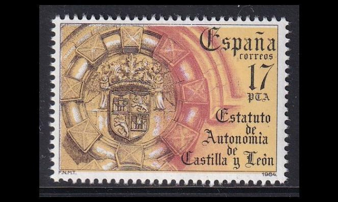 Espanja 2654 ** Kastilia ja Leónin itsehallinto (1984)