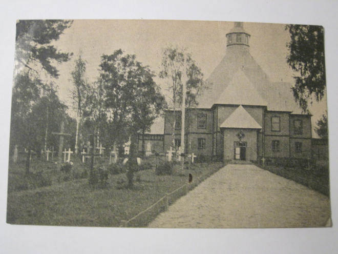 VANHA Postikortti Uusikirkko Luov Karjala 1930-luku