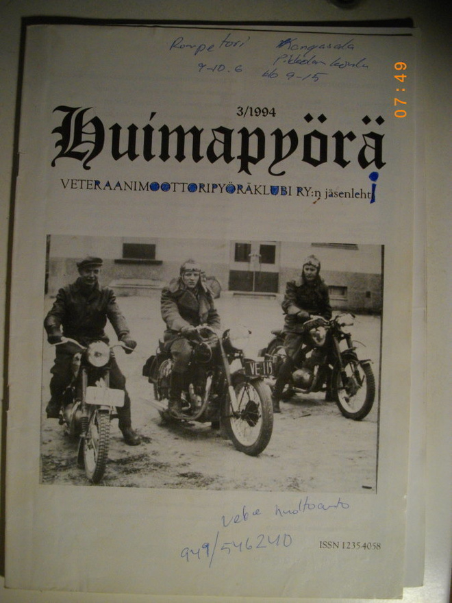 Huimapyörä Nro 3/1994 (25.2)