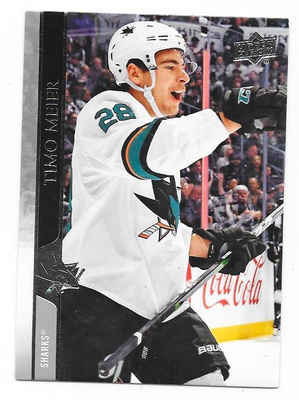 2020-21 Upper Deck #150 Timo Meier San Jose Sharks