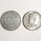 Suomi ja USA Hopea kolikot 1952 ja 1968 - pikkukuva 2