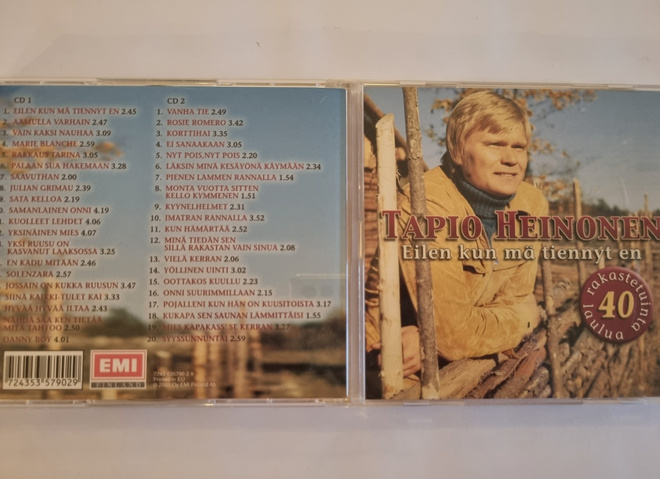 TAPIO HEINONEN: EILEN KUN MÄ TIENNYT EN 2CD