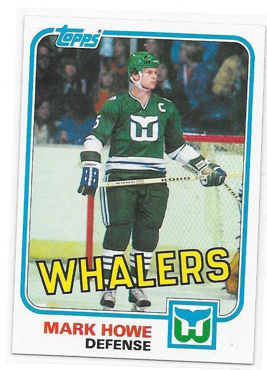 1981-81 Topps #82 Mark Howe Hartford Whalers