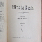Xavier de Montepien: Rikos ja kosto III - IV. 208 + 233 s. - pikkukuva 3