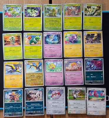 Pokemon kortit 20kpl (#130 Scarlet & Violet base set)