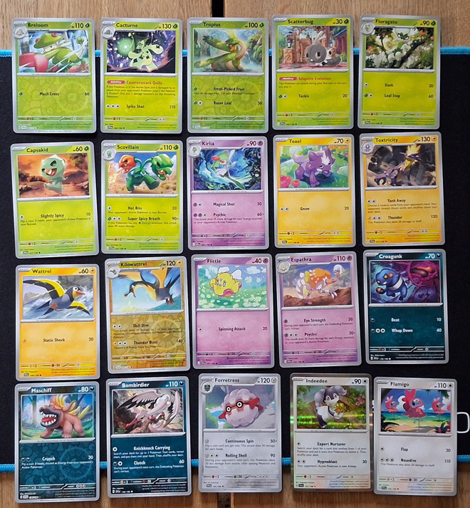 Pokemon kortit 20kpl (#130 Scarlet & Violet base set)