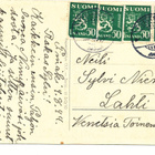 Pikkuenkelit ja kukkavaasi - kulk. 1944 - pikkukuva 2
