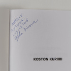 Juha Oinonen : Koston kuriiri (signeerattu, tekijän omiste) - pikkukuva 3