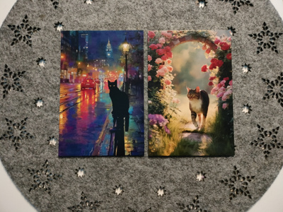 ~Kissa kortti~ 2kpl