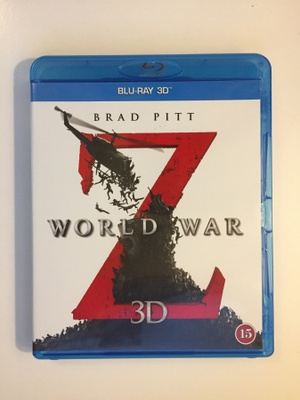 World War Z (Blu-ray 3D) Brad Pitt ja Matthew Fox (2013)