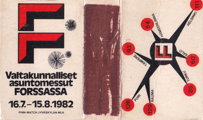 Forssa, Valtakunnalliset Asuntomessut  1982     b638