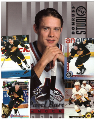 5 x PAVEL BURE Canucks, Coyotes