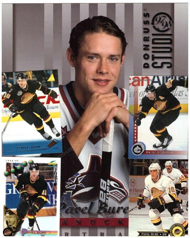 5 x PAVEL BURE Canucks, Coyotes