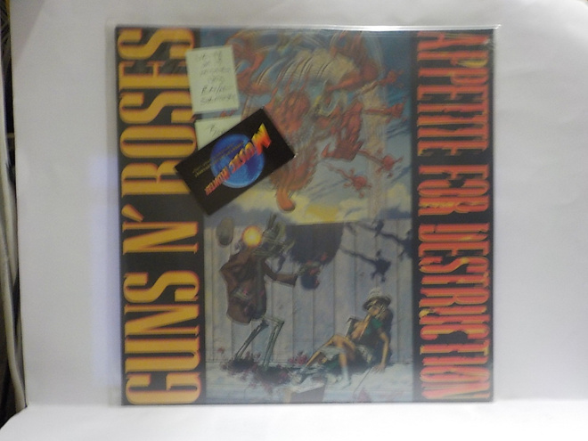 GUNS N ROSES - APPETITE FOR DESTRUCTION EX+/M- 180G LP