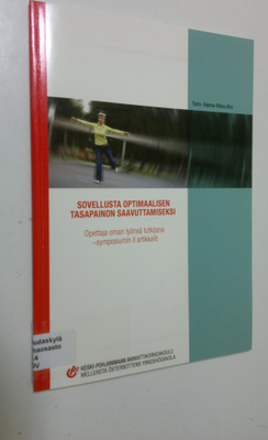 Hanna-Riina Aho : Sovellusta optimaalisen tasapainon saav...