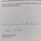 Pekka Kivekäs : Elämä ja ystävyys (signeerattu, tekijän o... - pikkukuva 3