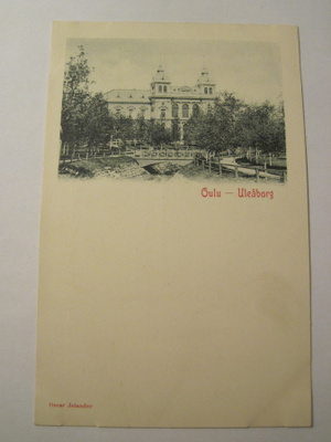 VANHA Postikortti Oulu HUIPPUKUNTO ennen-1905