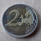 Suomi 2 € Suomen pankki 200 vuotta juhlaraha - pikkukuva 2