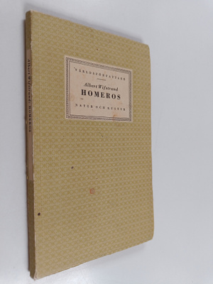 Albert Wifstrand : Homeros