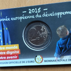 2€ Belgia 2015, Coincard - pikkukuva 2
