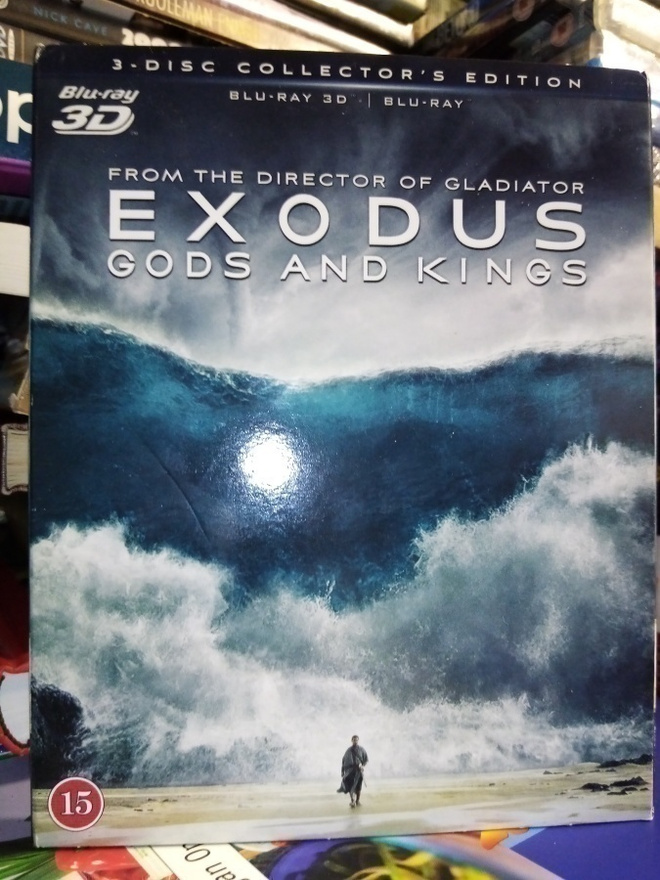 Blu-ray 3D +  BLU-RAY : EXODUS GODS AND KINGS ( SIS POSTIKUL