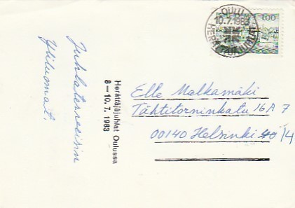 ERIKOISLEIMA , Herättäjäjuhlat, Oulu 10.7.1983