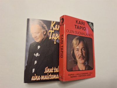 2 x KARI TAPIO Kansipaperit c-kasetti