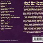 Ike & Tina Turner • Living For The City CD - pikkukuva 2
