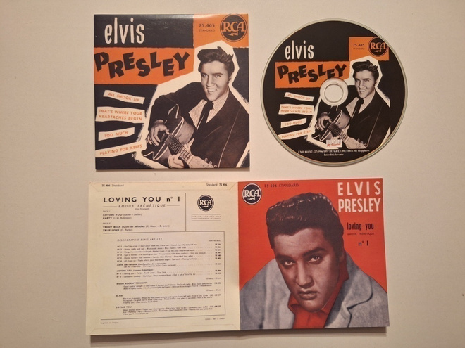 Elvis Presley All Shook UP / Jailhouse Rock CD / EP