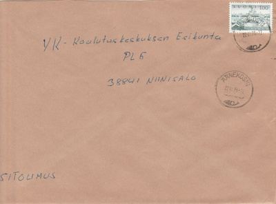 Postileima, ÄÄNEKOSKI
