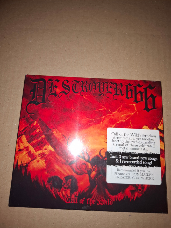 DESTRÖYER 666 - Call Of The Wild CD/EP - Season Of Mist 2018