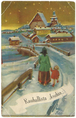 Eeli Jaatinen: Joulukortti (1951)