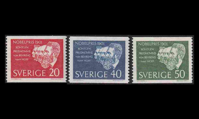 Ruotsi 482-4 ** Nobel-voittajia (1961)