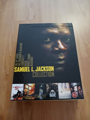 Samuel L Jackson Collection - 6 DVD Box uusi