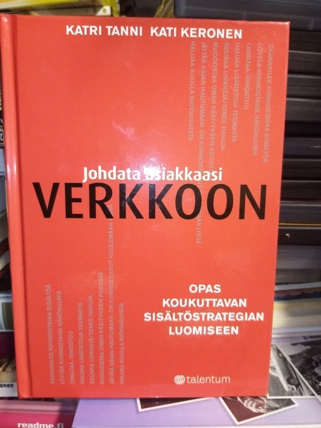 Tanni -  Keronen : Johdata asiakkaasi verkkoon