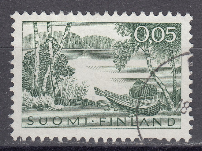 1963 Lape 578 M63 Järvimaisema