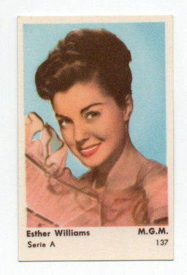 Purkkakuva Serie A n:o 137 ESTHER WILLIAMS