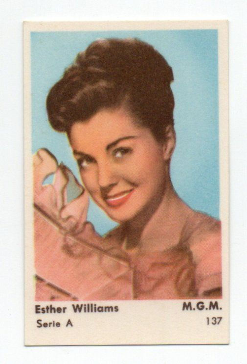 Purkkakuva Serie A n:o 137 ESTHER WILLIAMS