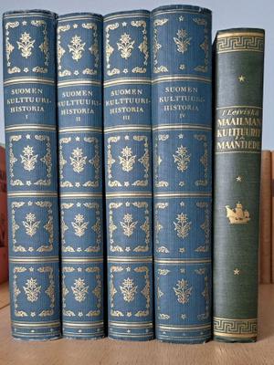 Suomen kulttuurihistoria 1-4. Maailman kulttuurit ja tiede.