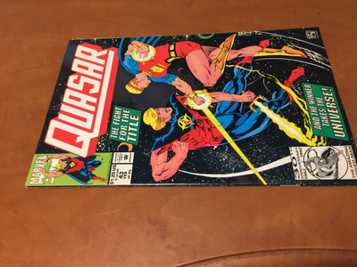 MARVEL QUASAR 43/1993 HYVÄ