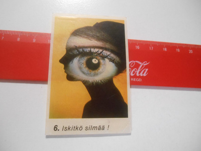K13 Jenkki Kuvahuuli tarris # 6 Iskitkö silmää !