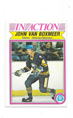 1982-83 OPC #37 John Van Boxmeer Buffalo Sabres